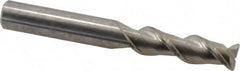 Kennametal - 1/2", 2 Flute, Single End, Solid Carbide, 0.06" Corner Radius End Mill - 4" OAL, 45° Helix, Right Hand Flute, 1-1/2" LOC, Right Hand Cut - Strong Tooling