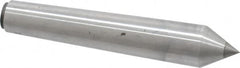 Made in USA - Carbide-Tipped Alloy Steel Standard Point Solid Dead Center - Jarno 5 Taper, 3-5/8" OAL - Strong Tooling