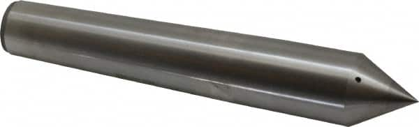 Made in USA - Carbide-Tipped Alloy Steel Standard Point Solid Dead Center - Jarno 9 Taper, 6-3/4" OAL - Strong Tooling