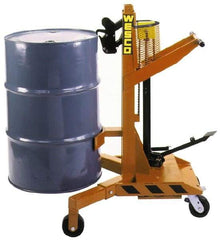 Wesco Industrial Products - 1,100 Lb Load Capacity, 55 Gal Drum Transporter - For 55 Gal Drums - Strong Tooling