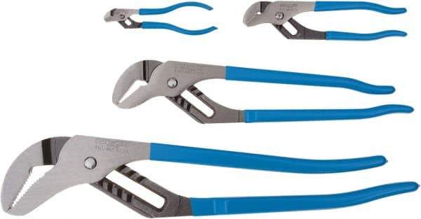 Channellock - 4 Piece Tongue & Groove Plier Set - Comes in Drawer Insert - Strong Tooling