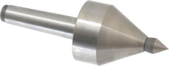 Royal Products - MT3 Taper Shank, 2-1/2" Head Diam 5,000 & 5,685 Lb Capacity Live Center - 4,000 Max RPM, 2.6" Head Length, 5/8" Point Diam, 15/16" Point Len, 685 Lb Max Workpc, 6-15/16" OAL, 5/8" Tip Diam, Long Point - Strong Tooling