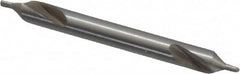 Interstate - #1 Plain Cut 60° Incl Angle High Speed Steel Combo Drill & Countersink - Strong Tooling