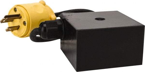 Mag-Mate - 2-1/2" Long, 16 Watts, 370 Lb Max Magnetic Pull Electromagnet - 1/4-20 Thread, 120 AC Output Voltage - Strong Tooling