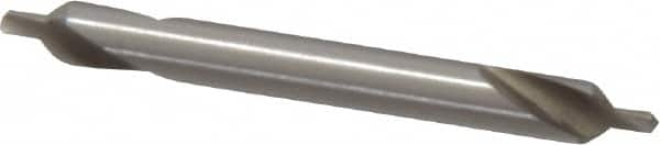 Interstate - #1 Plain Cut 82° Incl Angle High Speed Steel Combo Drill & Countersink - Strong Tooling