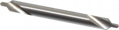 Interstate - #1 Plain Cut 90° Incl Angle High Speed Steel Combo Drill & Countersink - Strong Tooling