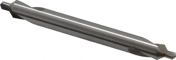 Interstate - #2 Plain Cut 90° Incl Angle High Speed Steel Combo Drill & Countersink - Strong Tooling