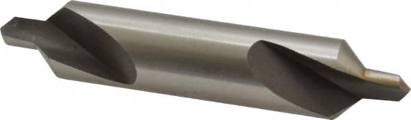 Interstate - #7 Plain Cut 90° Incl Angle High Speed Steel Combo Drill & Countersink - Strong Tooling