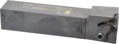 Kennametal - CTFP, Right Hand Cut, 0° Lead Angle, 1" Shank Height x 1" Shank Width, Positive Rake Indexable Turning Toolholder - 5" OAL, TP..42. Insert Compatibility, Series Kendex - Strong Tooling