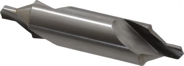 Interstate - #18 Bell Cut 60° Incl Angle High Speed Steel Combo Drill & Countersink - Strong Tooling