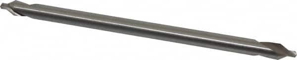 Interstate - #4 Plain Cut 60° Incl Angle High Speed Steel Combo Drill & Countersink - Strong Tooling