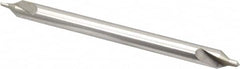 Interstate - #5 Plain Cut 60° Incl Angle High Speed Steel Combo Drill & Countersink - Strong Tooling