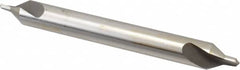 Interstate - #7 Plain Cut 60° Incl Angle High Speed Steel Combo Drill & Countersink - Strong Tooling