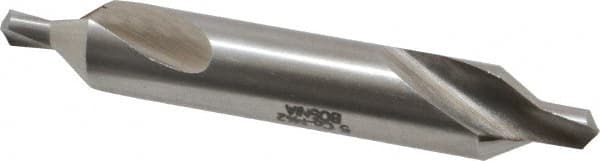 Interstate - #5 Plain Cut 60° Incl Angle Cobalt Combo Drill & Countersink - Strong Tooling