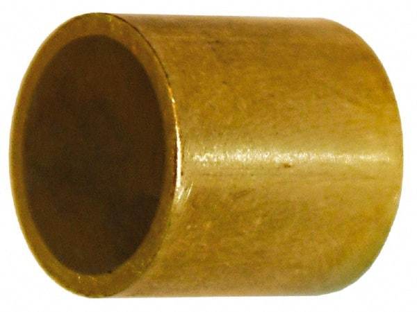 Mag-Mate - 3/4" Diam x 3/4" High, 0.06 Lb Average & 0.13 Lb Max Pull Force, Brass Alnico Shielded Magnet - 800°F Max Operating Temp, 0.062" Wall Thickness - Strong Tooling