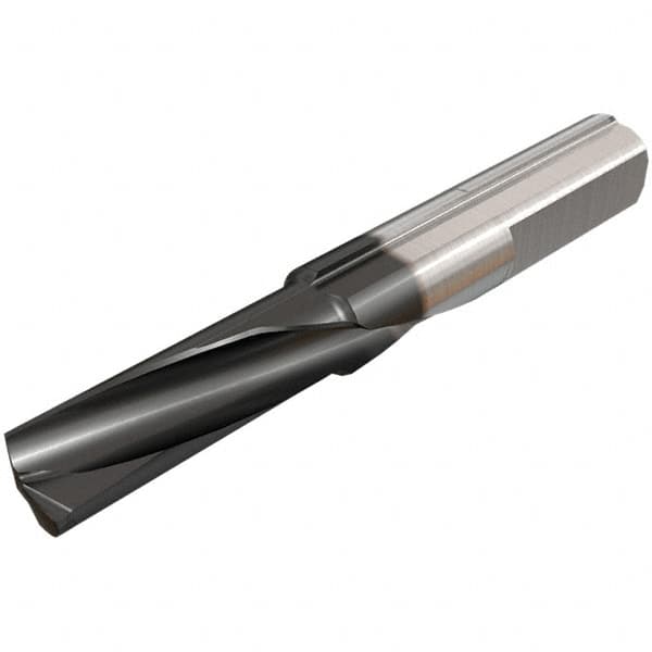 Iscar - 5mm Min Bore Diam, 15mm Max Bore Depth, 6mm Shank Diam, Helical Boring Bar - 0.3mm Corner Radius, Left Hand Cut, Solid Carbide, TiAlN Finish - Exact Industrial Supply