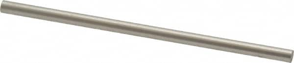 Interstate - M2 High Speed Steel Round Tool Bit Blank - 1/8" Wide x 1/8" High x 2-3/4" OAL, Ground - Exact Industrial Supply