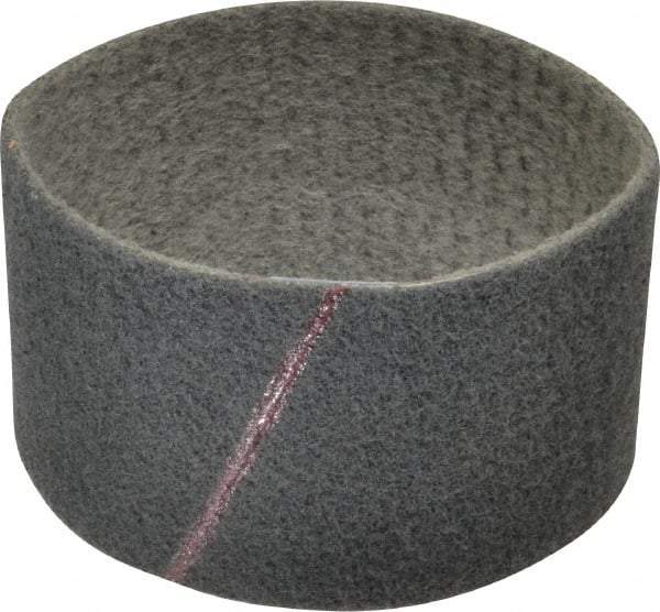 Brite Star - 3-1/2" Wide x 15-1/2" OAL, Silicon Carbide Abrasive Belt - Silicon Carbide, Super Fine, Nonwoven, Series SC-BS - Strong Tooling