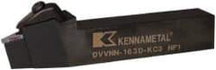 Kennametal - DVVN, Neutral Cut, 0° Lead Angle, 1" Shank Height x 1" Shank Width, Negative Rake Indexable Turning Toolholder - 6" OAL, VN..33. Insert Compatibility, Series Kenclamp - Strong Tooling