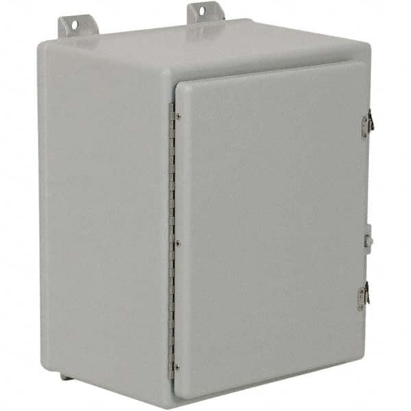 Wiegmann - NEMA 4X Fiberglass Standard Enclosure with Continuous Hinge Cover - Strong Tooling