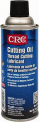 CRC - 16 oz Aerosol Cutting Fluid - Straight Oil, For Drilling, Reaming, Sawing, Shearing, Tapping, Threading, Turning - Strong Tooling