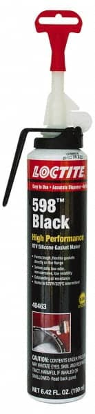 Loctite - 190mL Gasket Maker - 200°F Max, Black, Comes in Aerosol Can - Strong Tooling