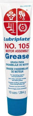 Lubriplate - 10 oz Tube Zinc Oxide General Purpose Grease - White, 150°F Max Temp, NLGIG 0, - Strong Tooling