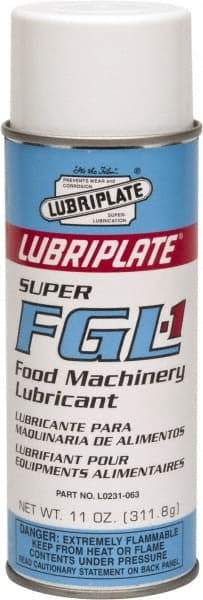 Lubriplate - 11 oz Aerosol Aluminum General Purpose Grease - Food Grade, 360°F Max Temp, NLGIG 1, - Strong Tooling