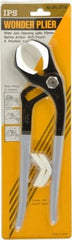 Value Collection - 12" OAL, 2-1/4" Jaw Length x 3-3/4" Jaw Width, 8 Position Tongue & Groove Pliers - Soft Curved Jaws, Standard Head - Strong Tooling