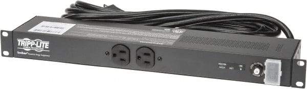 Tripp-Lite - 12 Outlets, 120 Volts, 20 Amps, 15' Cord, Power Outlet Strip - Rack Mount, 5-20 NEMA Configuration - Strong Tooling