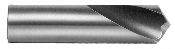 Keo - 7/8" Body Diam, 118°, 2-1/2" OAL, High Speed Steel Spotting Drill - Strong Tooling