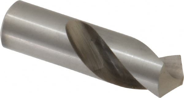 Interstate - 3/4" Body Diam, 118°, 2-1/4" OAL, High Speed Steel Spotting Drill - Strong Tooling