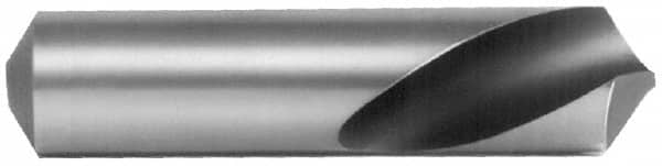 Keo - 7/8" Body Diam, 118°, 2-1/2" OAL, High Speed Steel Spotting Drill - Strong Tooling