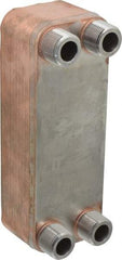 Lytron - Inch, Brazed Plate Heat Exchanger - Max psi, °F Max," Wide x" High x" Deep - Strong Tooling