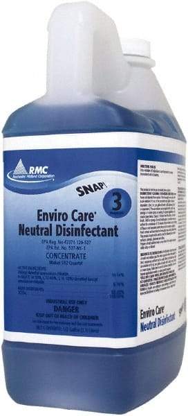 Rochester Midland Corporation - 0.5 Gal Bottle All-Purpose Cleaner - Liquid, Disinfectant, Floral - Strong Tooling