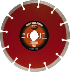 Core Cut - 7" Diam, 20mm Arbor Hole Diam, Wet & Dry Cut Saw Blade - Diamond-Tipped, Standard Round Arbor - Strong Tooling