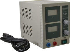 Extech - 54 Watt, 3 Amp, 18 VDC Output, Benchtop Power Supply - 1 Output, LCD Display - Strong Tooling