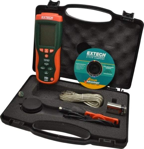 Extech - 9 Volt Battery, 40 to 40,000 FC, Light Meter - Compatible with Light Lighting - Strong Tooling