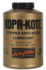 Jet-Lube - 12 oz Aerosol High Temperature Anti-Seize Lubricant - Copper/Graphite, -65 to 1,800°F, Copper/Bronze, Water Resistant - Strong Tooling