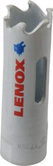 Lenox - 11/16" Diam, 1-1/2" Cutting Depth, Hole Saw - Carbide-Tipped Saw, Toothed Edge - Strong Tooling