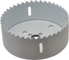 Lenox - 4-1/2" Diam, 1-1/2" Cutting Depth, Hole Saw - Carbide-Tipped Saw, Toothed Edge - Strong Tooling