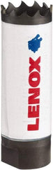 Lenox - 25/32" Diam, 1-1/2" Cutting Depth, Hole Saw - Bi-Metal Saw, Toothed Edge - Strong Tooling