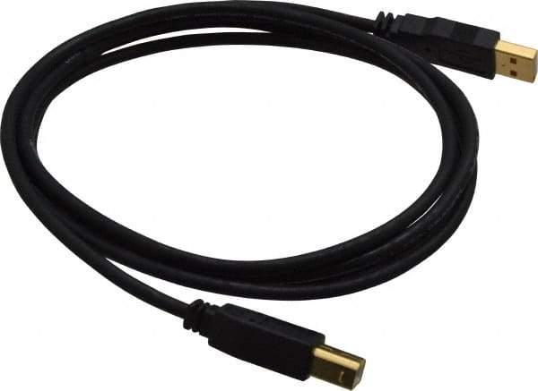 Tripp-Lite - 6' Long, USB A/B Computer Cable - Black, Male x Male - Strong Tooling