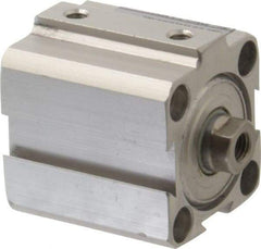 Norgren - 1/2" Stroke x 1" Bore Double Acting Air Cylinder - 10-32 Port, 1/4-28 Rod Thread, 145 Max psi, 23 to 176°F - Strong Tooling