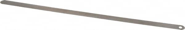 Starrett - 0.0015 Inch Thick x 1/2 Inch Wide x 12 Inch Leaf Length, Parallel Feeler Gage - Tempered Steel - Strong Tooling