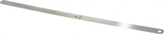 Starrett - 0.003 Inch Thick x 1/2 Inch Wide x 12 Inch Leaf Length, Parallel Feeler Gage - Tempered Steel - Strong Tooling