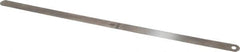 Starrett - 0.005 Inch Thick x 1/2 Inch Wide x 12 Inch Leaf Length, Parallel Feeler Gage - Tempered Steel - Strong Tooling