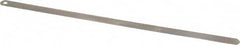 Starrett - 0.012 Inch Thick x 1/2 Inch Wide x 12 Inch Leaf Length, Parallel Feeler Gage - Tempered Steel - Strong Tooling