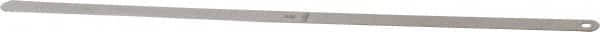 Starrett - 0.026 Inch Thick x 1/2 Inch Wide x 12 Inch Leaf Length, Parallel Feeler Gage - Tempered Steel - Strong Tooling