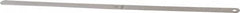 Starrett - 0.026 Inch Thick x 1/2 Inch Wide x 12 Inch Leaf Length, Parallel Feeler Gage - Tempered Steel - Strong Tooling